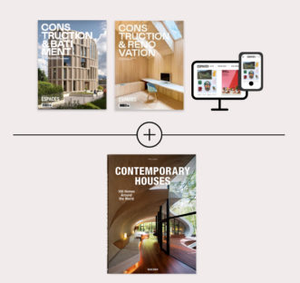 Pack Contemporary Houses+ abonnement 2 ans pour offre combinée pour tous les professionnels de la construction