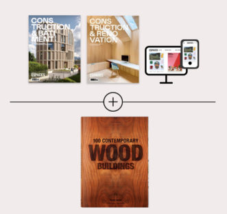 Pack 100 Contemporary Wood Buildings + abonnement 2 ans pour offre combinée pour tous les professionnels de la construction