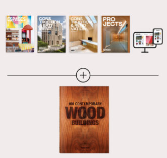Pack 100 Contemporary Wood Buildings + abonnement 2 ans package complet en version combinée